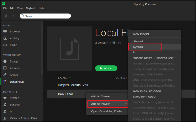 Force Spotify To Download Local